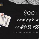 compare and contrast essay topic